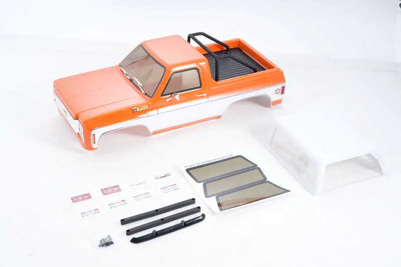 1:10 Chevrolet K5 Blazer Car Boby Assembly Painted (Brown/Orange/Black) 2