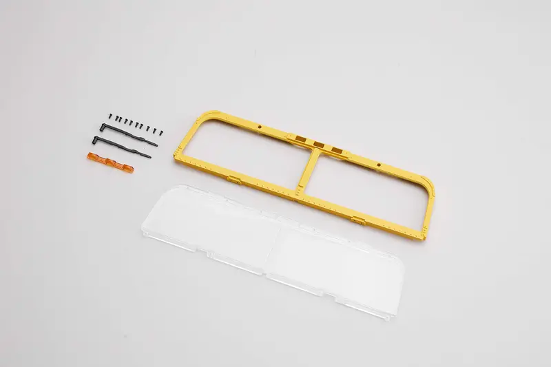 1:12 Hummer H1 Front Window Frame (Yellow) 1