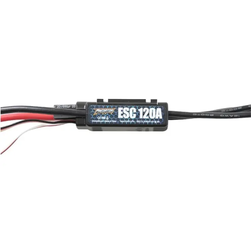 120A Esc With 300 Input Cable 4.0Mm Motor Connector Xt90 (Discontinued) 1