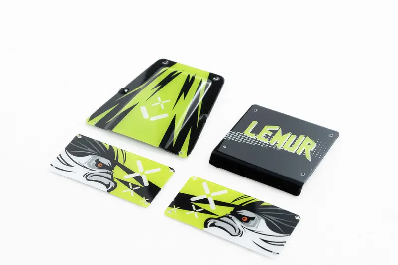 1:24 Lemur Car Boby Shell Green 1