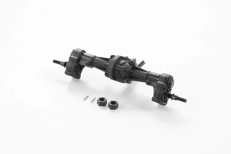 1:24 Smasher V2 Rear Axle Assembly With Differential Set 1