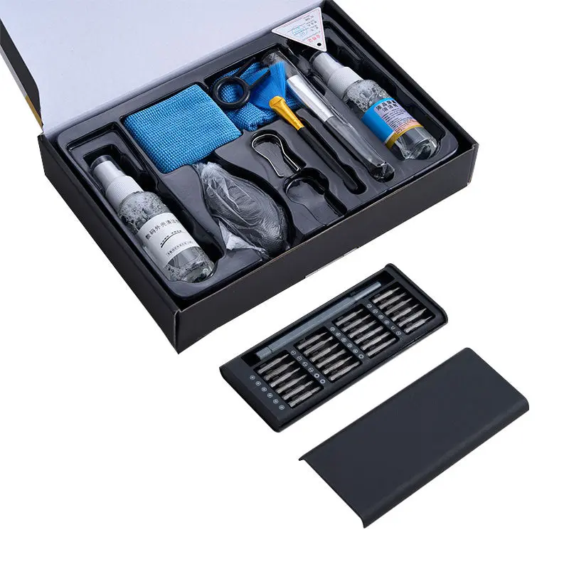 24 In 1 Screwdriver Tool Kit With Dust Cleaning Tool Set 1