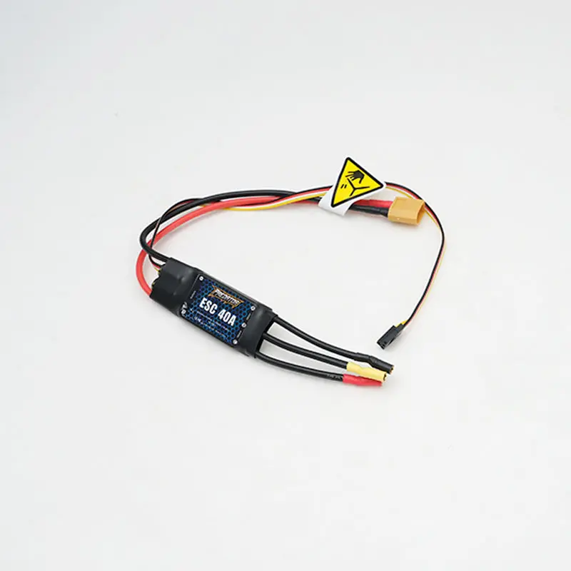 40A Esc- Special For 64Mm F/A-18 Hornet, 64Mm Rafale, 64Mm J-10(With 260Mm Input Cable, Xt60) 1