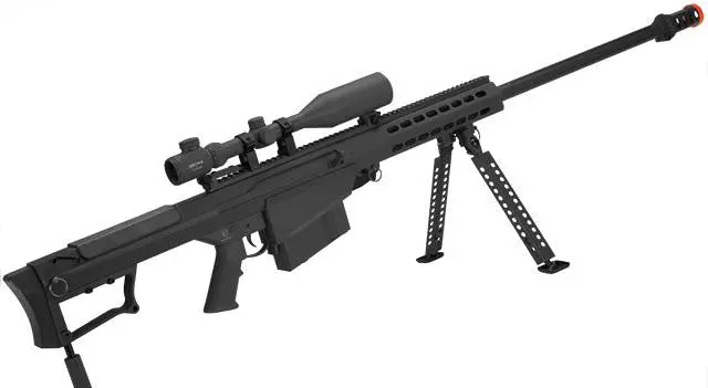 6Mmproshop Barrett Licensed M107a1 Gen2 Long Range Airsoft Aeg Sniper Rifle 1