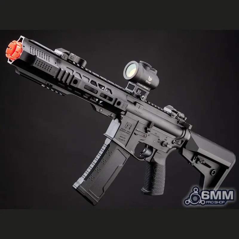 6Mmproshop Sai Licensed Gry Ar-15 Airsoft Aeg Rifle - Black - 6.5" 1