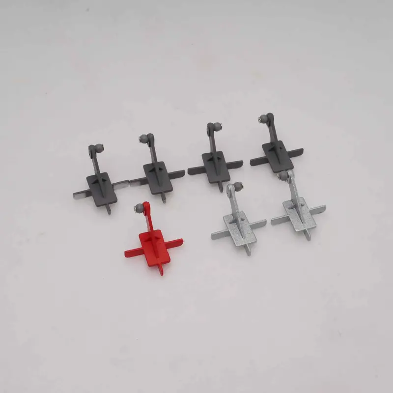 80Mm Integral Control Horn Red/Blue 1