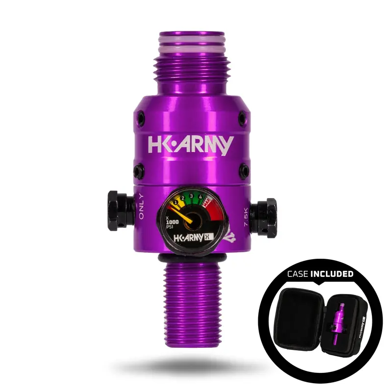 Aerolite Pro Regulator - Adjustable & Rotational - Purple 1