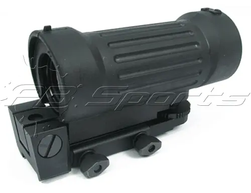 Amp Tactical Support Weapon Scope 4X Rubber Armored Scope For Airsoft Gunner 1