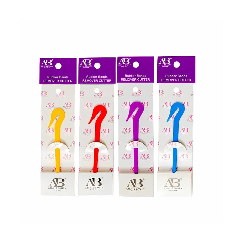 Ana Beauty Rubber Band Remover Cutter | Safe Hair Band Removal Tool – Multiple Colors 1