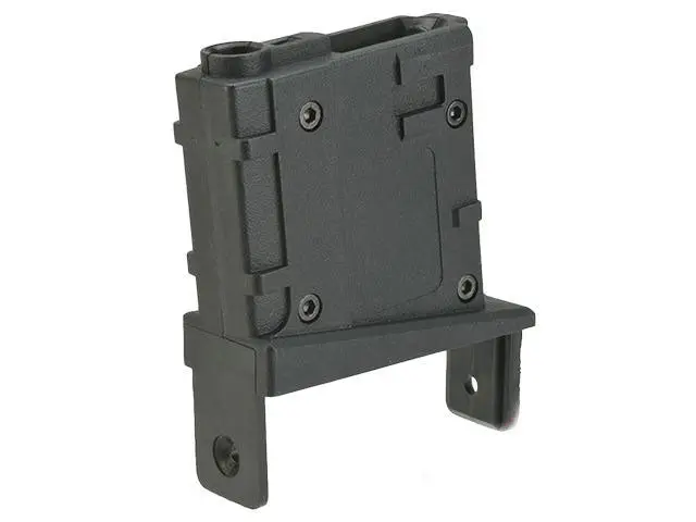 Angel Custom Magazine Adapter For Firestorm / Thunderstorm Aeg Drum Magazines - (M4 / Black) 1