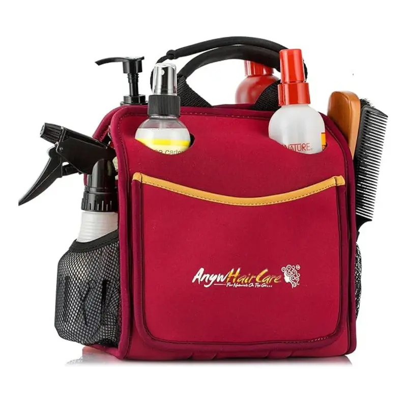 Anywhair Care Accessory Bag | No Stress, No Mess Hair Tool & Beauty Organizer 1