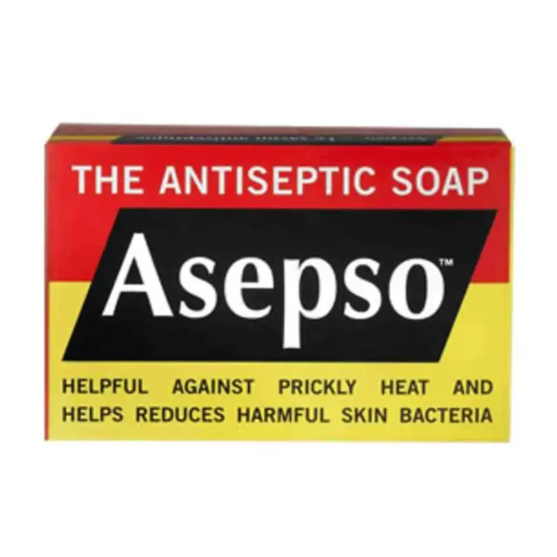 Asepso Antibacterial Antiseptic Soap | Deep Cleansing Bar – 2.8 Oz 1