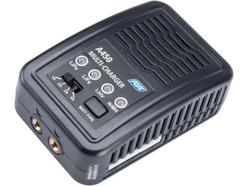 Asg A450 Compact Smart Charger For Lipo, Nimh, Life, Lihv 2 To 4 Cell Batteries 1