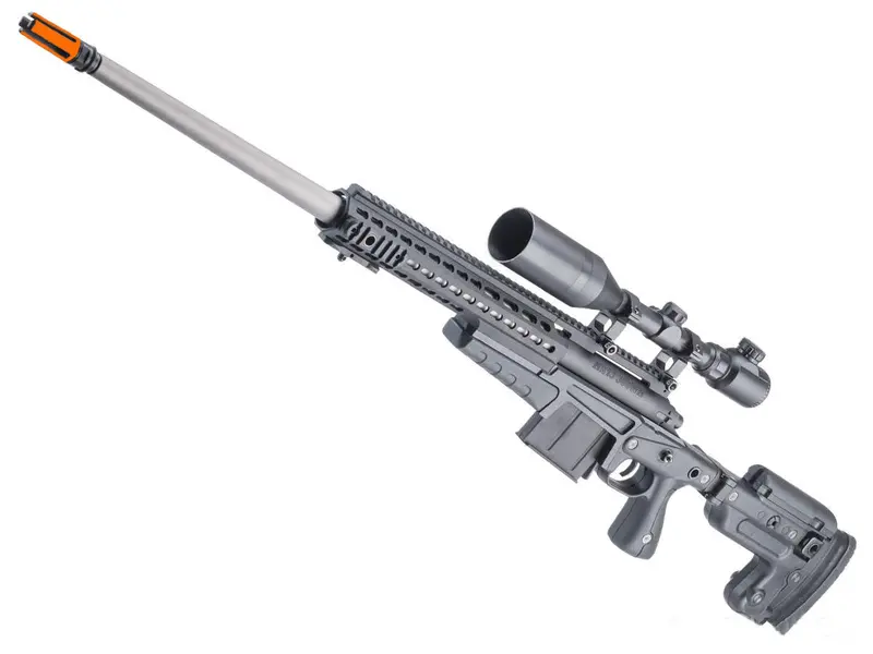 Asg Accuracy International Licensed Mk13 Mod7 Airsoft Sniper Rifle - Black 1