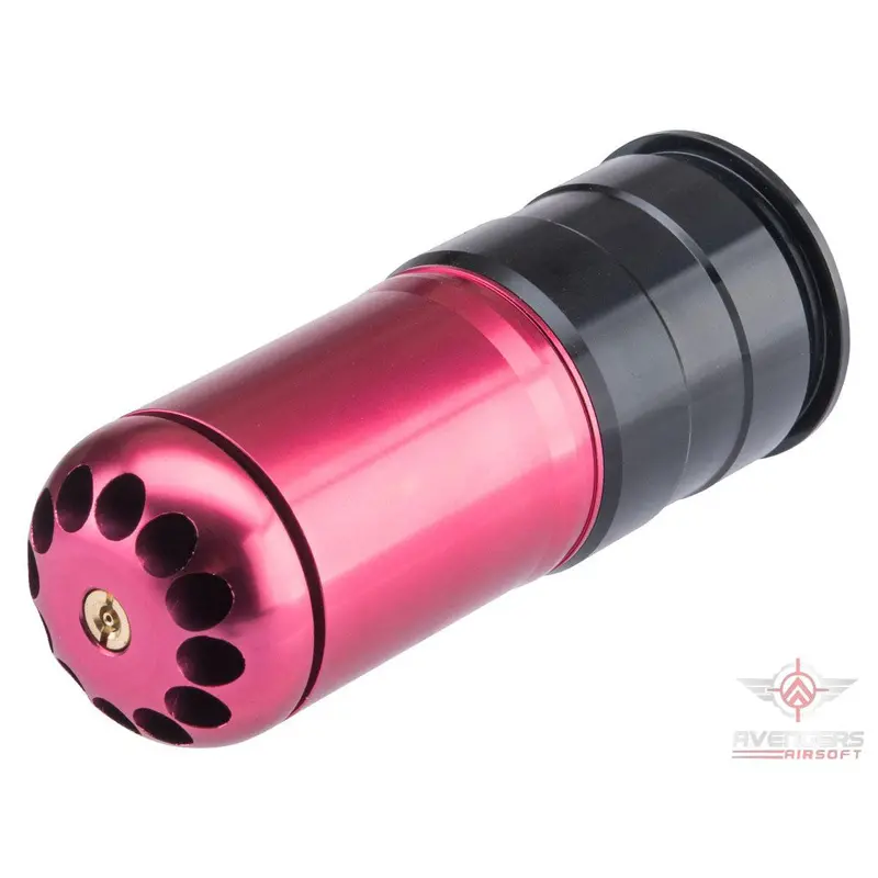 Avengers 40Mm Airsoft Gas Grenade Shell - 120Rd Shower - Red 1