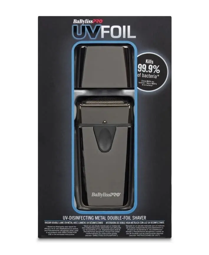 Babylisspro® Uvfoil Uv-Disinfecting Metal Double-Foil Shaver [Fxlfs2] 1