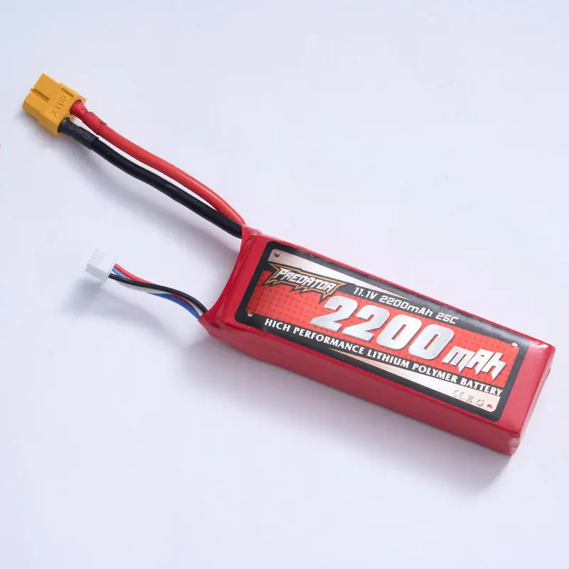 Battery 11.1V 2200Mah 25C Xt60 Plug 1