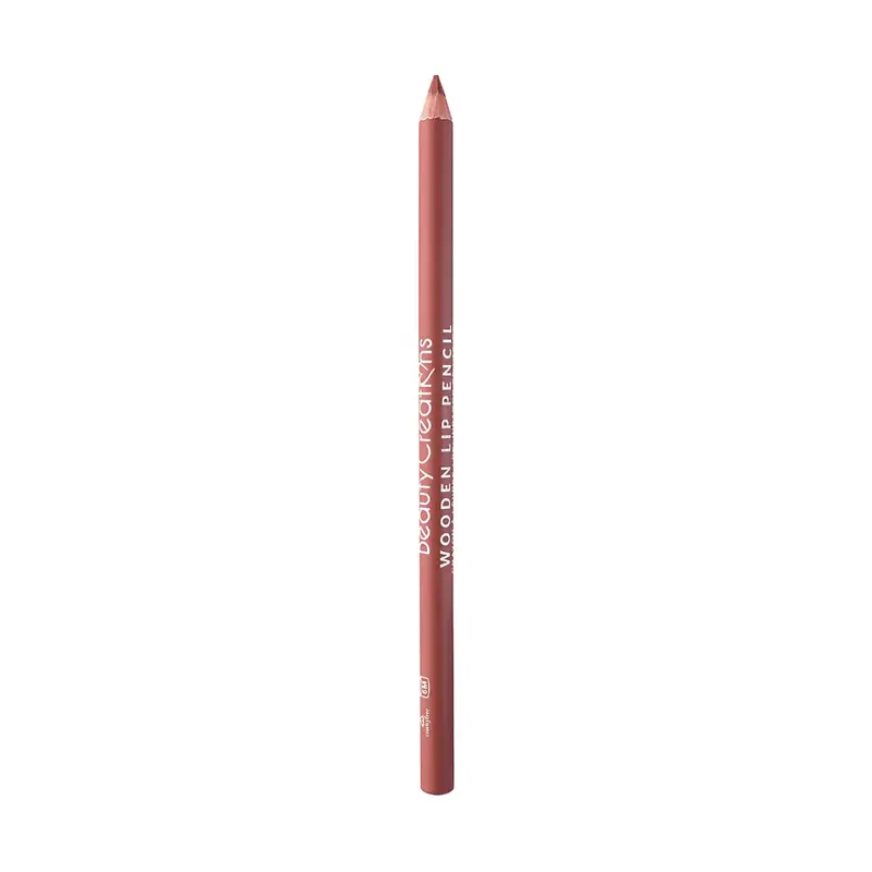 Beauty Creations Wooden Lip Pencil | Long-Lasting Matte Lip Liner – Choose Color 1