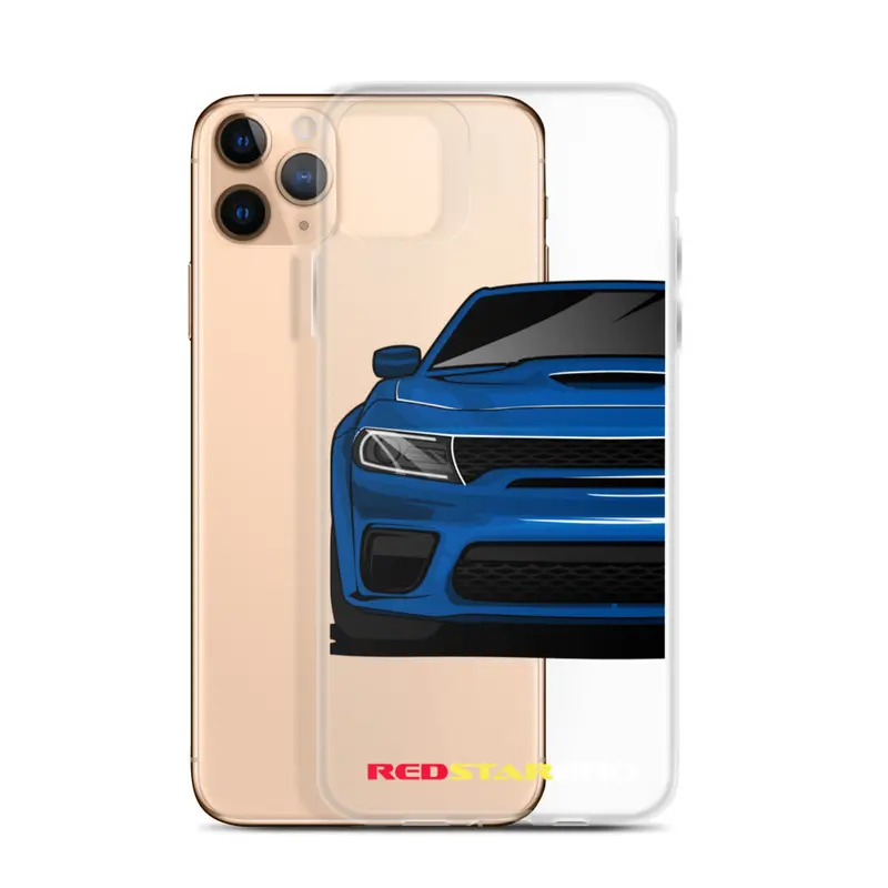 Blue Sports Car - Iphone Case 1