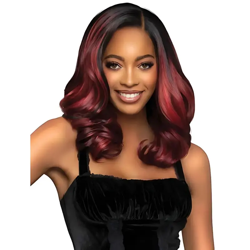 Bobbi Boss Amyra 13X6 Hd Lace Front Wig | Glueless Synthetic Lace Wig 1