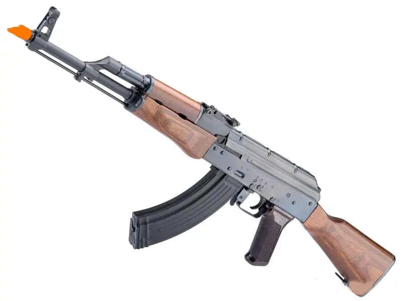 Bolt Airsoft Akm B.R.S.S Ebb Aeg Rifle W/ Real Wood 1