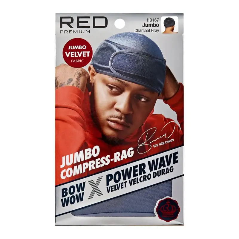 Bow Wow X Power Wave Spandex Durag | Compression Hook & Loop – Multiple Colors 1