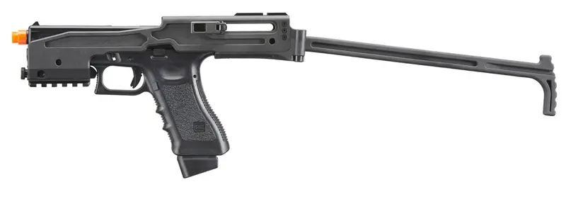 B&T Officially Licensed Usw Polymer Conversion Kit For G-Series Gbb Airsoft Pistols  - Black 1