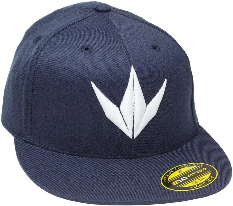 Bunker Kings Crown Flexfit 3D Hat Navy Blue/White - S/M 1