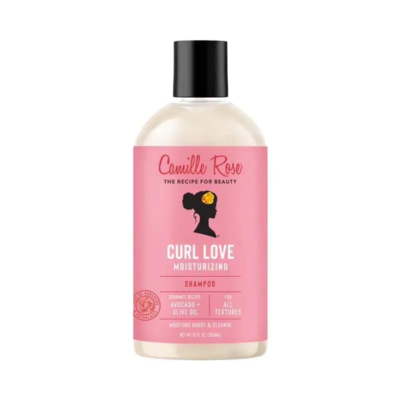 Camille Rose Curl Love Moisturizing Shampoo | Hydrating Sulfate-Free Cleanser – 12 Oz 1