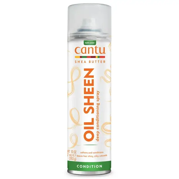 Cantu Shea Butter Deep Conditioning Oil Sheen | Nourishing Shine Spray – 10 Oz 1