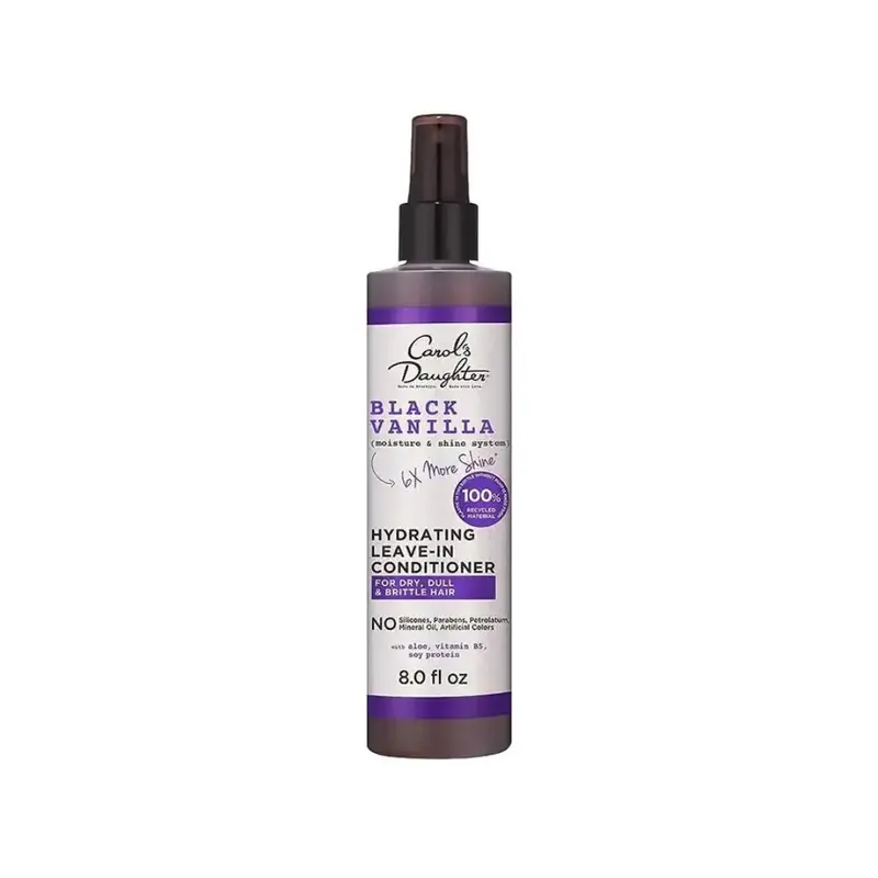 Carol's Daughter Black Vanilla Leave In Conditioner For Curly, Wavy Or Natural Hair For Dry, Dull Or Brittle Hair, 8 Fl Oz 1