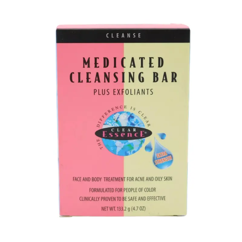 Clear Essence Medicated Cleansing Bar Plus Exfoliants - 4.7 Oz 1