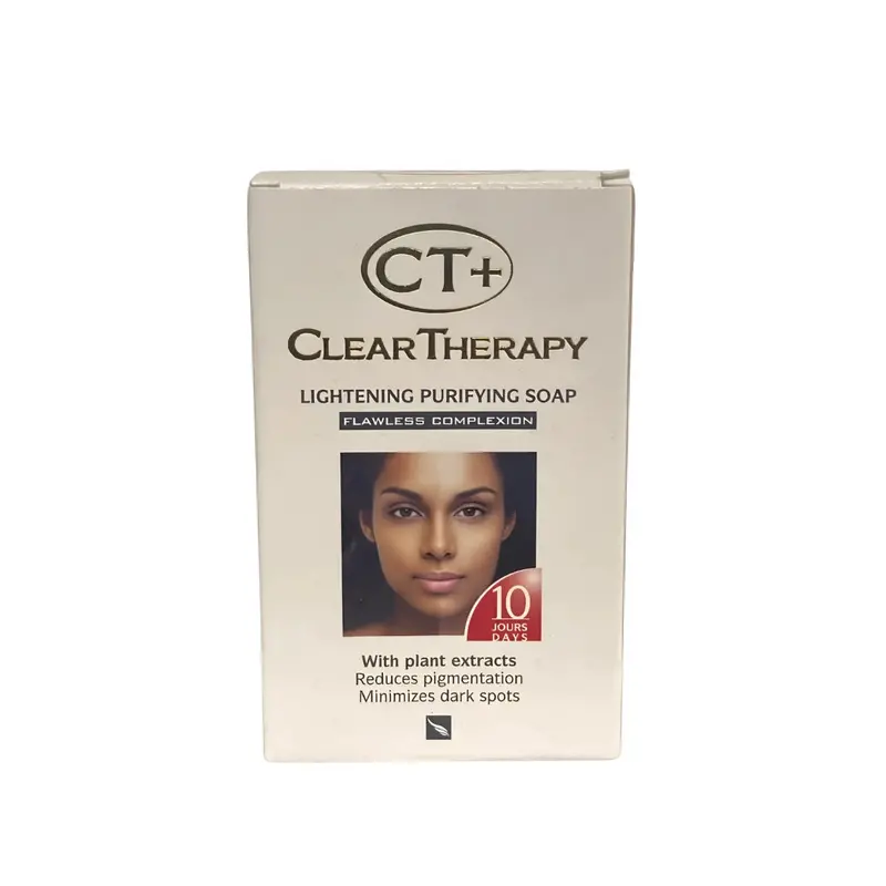 Clear Therapy+ Lightening Purifying Soap 6.1 Oz | Brightening Soap For Dark Spots & Clear, Even Skin 1