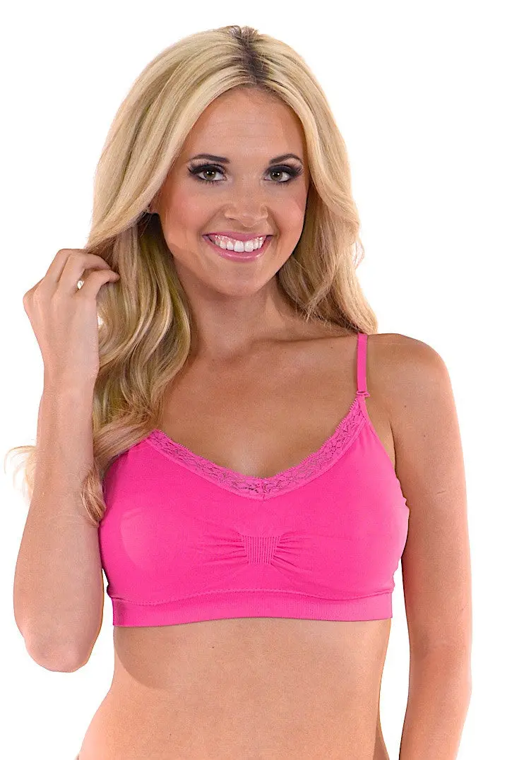 Coobie Lace Trim Bra 2