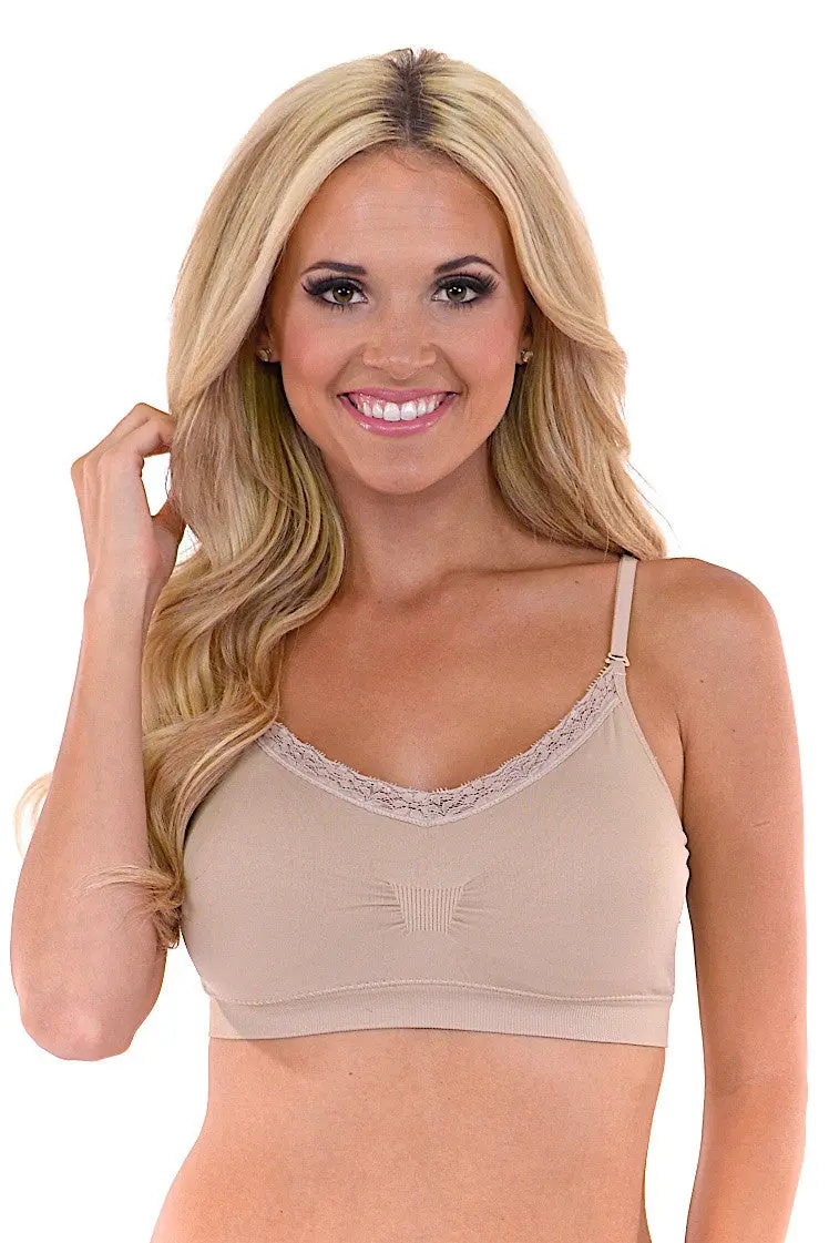 Coobie Lace Trim Bra 4