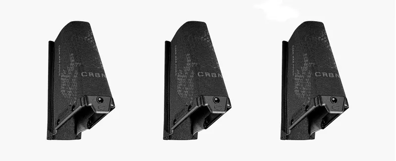 Crbn Carbon Paintball Molle Mag Pouch - 3 Pack - Black 1