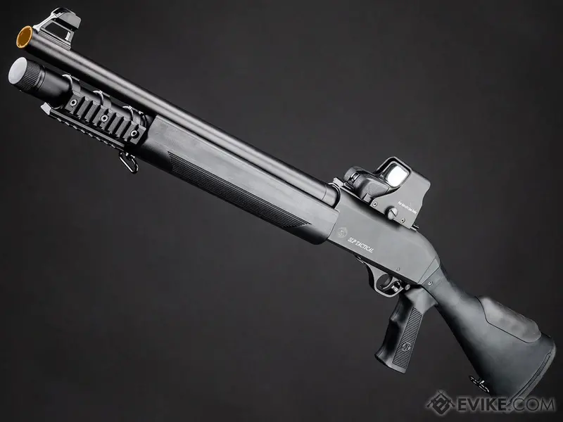 Cybergun Fn Herstal Licensed Slp Tactical Co2 Powered 1/3 Shot Semi-Auto Airsoft Shotgun 1