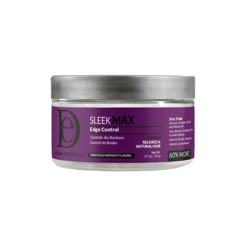 Design Essentials® Sleek Max Edge Control For Relaxed Or Natural Hair- 3.7 Oz 1