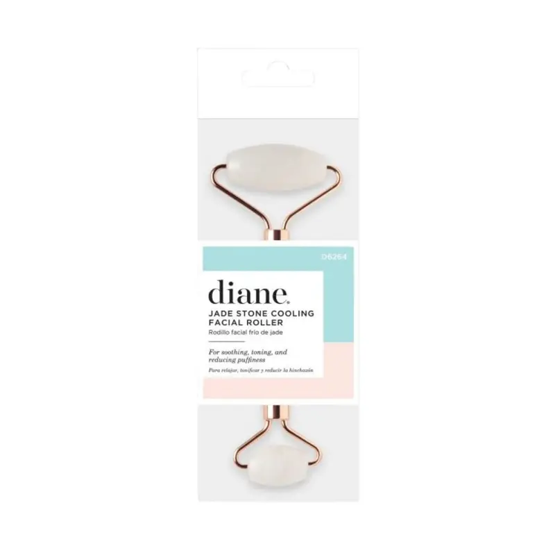 Diane Jade Stone Facial Roller White | Cooling Skincare Massage Tool 1