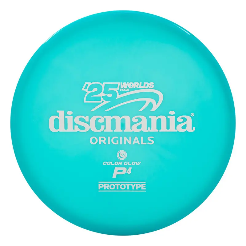 Discmania Protoype Color Glow C-Line P4 Disc - 2025 Worlds Collab 1