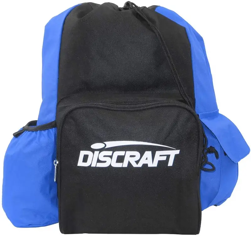 Discraft Draw String Disc Golf Bag - Blue 1