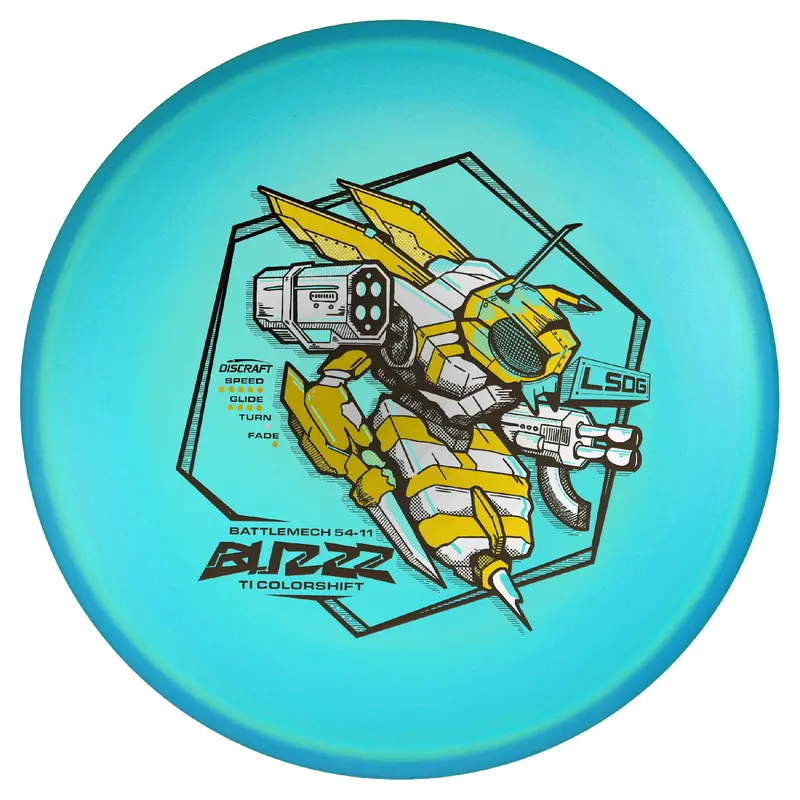 Discraft Titanium Colorshift Buzzz Disc - 2026 Ledgestone Edition - Season 1 1