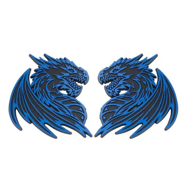 Dragon Emblem - Left And Right - Blue 1