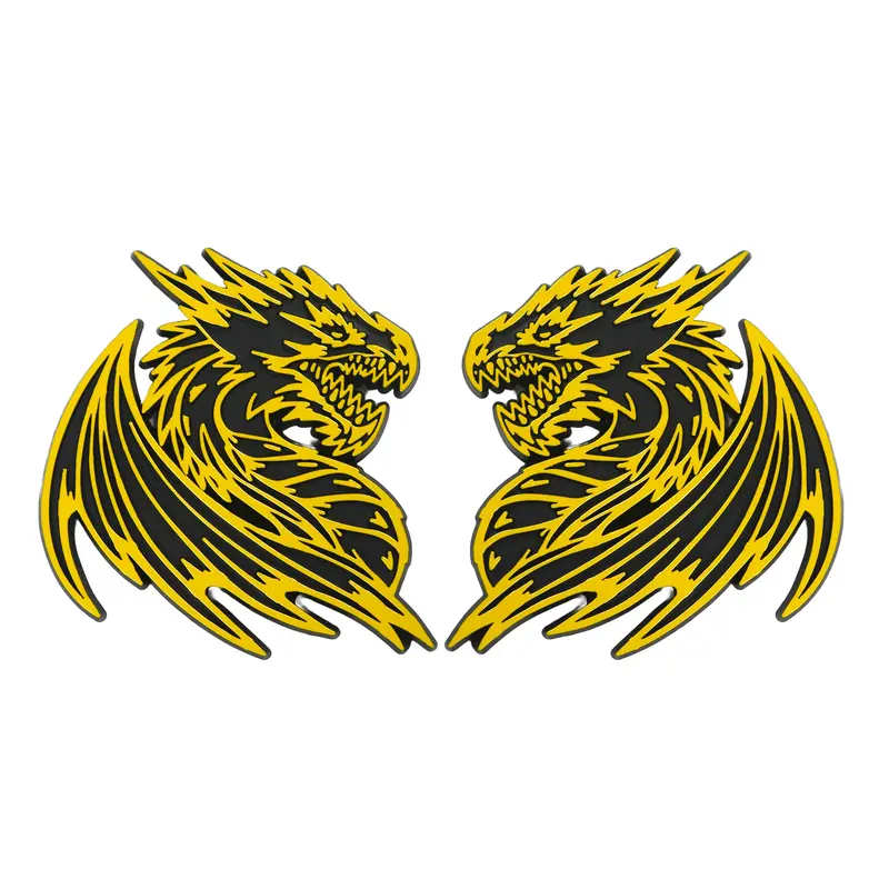 Dragon Emblem - Left And Right - Yellow 1