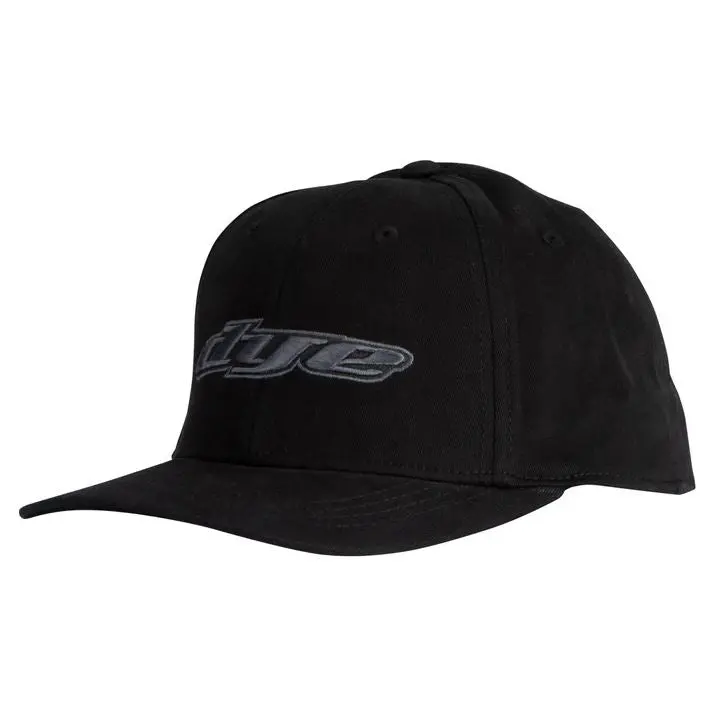 Dye Hat Logo Flex Curved - Black/Grey 1