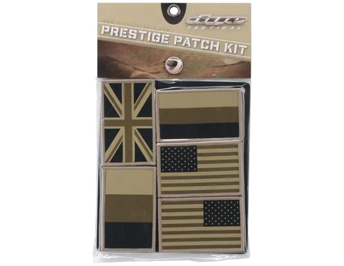 Dye Paintball Velcro Coalition Patch 5 Patches Pack Tan Army Green Free Shipping 1