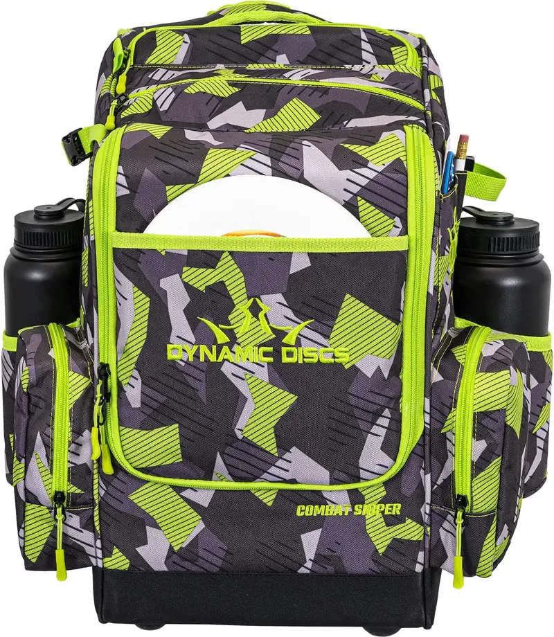 Dynamic Discs Combat Sniper Backpack Disc Golf Bag - Electric Camo 2