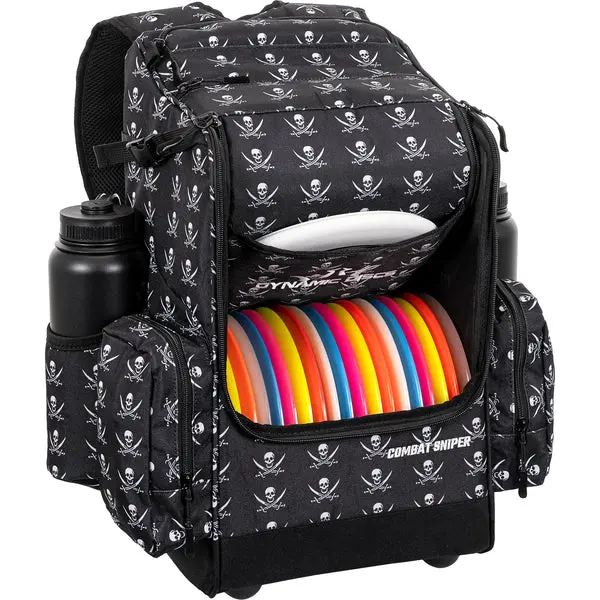 Dynamic Discs Combat Sniper Backpack Disc Golf Bag - Jolly Roger 1