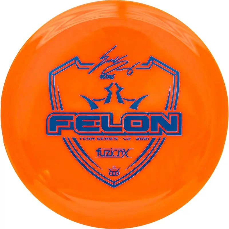 Dynamic Discs Fuzion-X Felon Eric Oakley 2021 Team Series V2 Disc 1