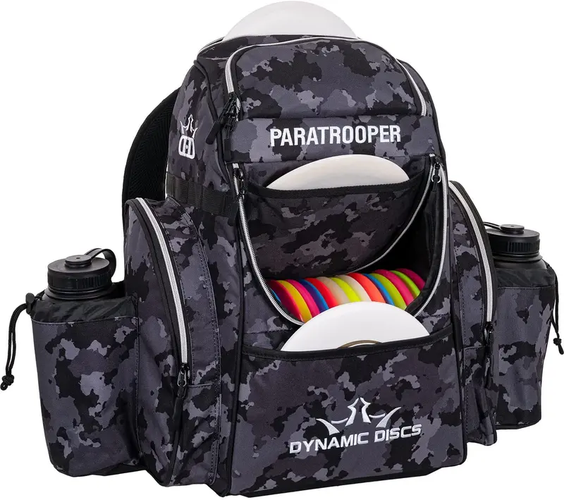 Dynamic Discs Paratrooper Disc Golf Bag - Midnight Camo 2
